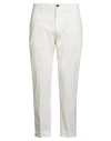 Liu •jo Man Man Pants White Size 34 Cotton, Elastane In White