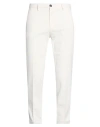 Liu •jo Man Man Pants White Size 34 Cotton, Elastane