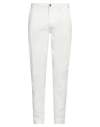Liu •jo Man Man Pants White Size 36 Cotton, Elastane