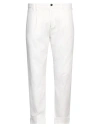 Liu •jo Man Man Pants White Size 36 Cotton, Polyester, Elastane In White