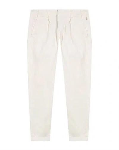 Liu •jo Man Man Pants White Size 38 Cotton, Elastane