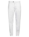 Liu •jo Man Man Pants White Size 42 Cotton, Elastane In White