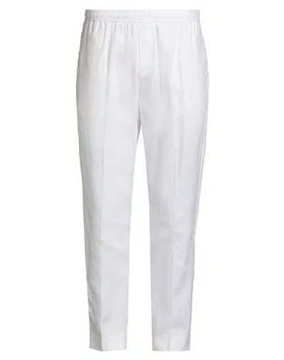 Liu •jo Man Man Pants White Size 42 Linen
