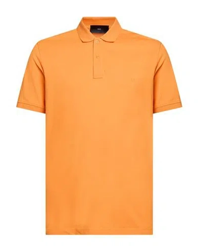 Liu •jo Man Man Polo Shirt Orange Size L Cotton