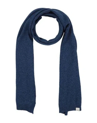 Liu •jo Man Man Scarf Blue Size - Wool, Polyamide