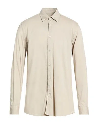 Liu •jo Man Man Shirt Beige Size 15 ¾ Cotton In White