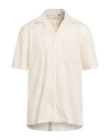 Liu •jo Man Man Shirt Beige Size L Cotton, Nylon, Elastane