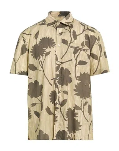 Liu •jo Man Man Shirt Beige Size L Cotton In Multi