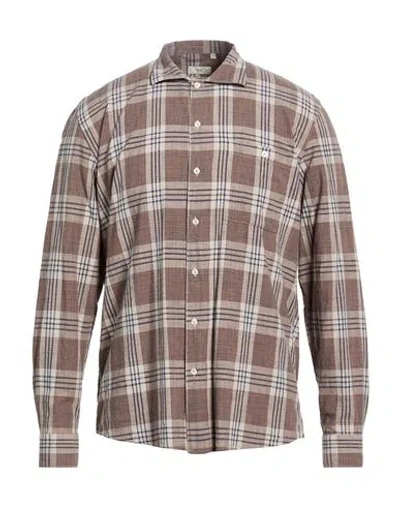 Liu •jo Man Man Shirt Brown Size L Cotton