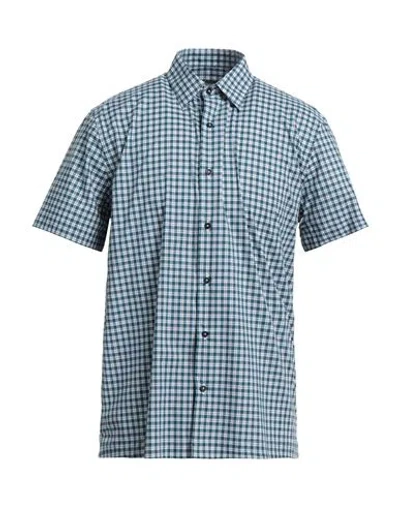 Liu •jo Man Man Shirt Deep Teal Size S Cotton In Green