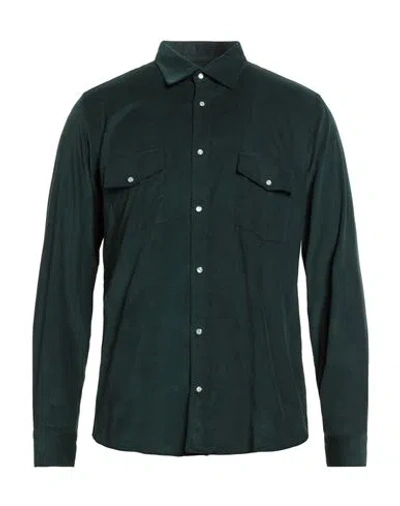 Liu •jo Man Man Shirt Emerald Green Size 3xl Cotton