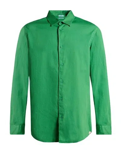 Liu •jo Man Man Shirt Green Size 15 ¾ Cotton