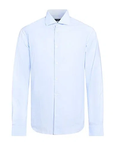 Liu •jo Man Man Shirt Light Blue Size 15 ½ Cotton