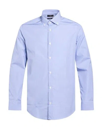 Liu •jo Man Man Shirt Light Blue Size 15 Cotton