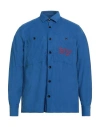 Liu •jo Man Man Shirt Light Blue Size S Cotton In Blue
