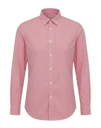 Liu •jo Man Man Shirt Red Size 15 ¾ Cotton, Polyamide, Elastane