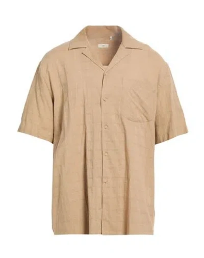 Liu •jo Man Man Shirt Sand Size Xxl Cotton