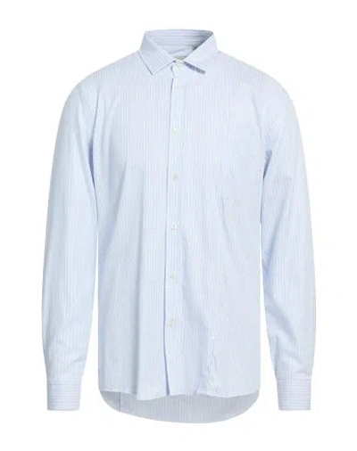 Liu •jo Man Man Shirt Sky Blue Size 15 ¾ Cotton