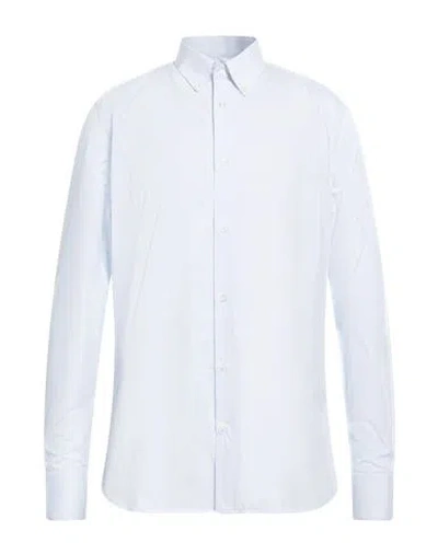 Liu •jo Man Man Shirt Sky Blue Size 16 Cotton