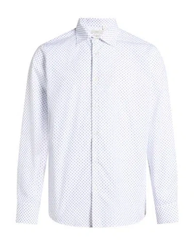Liu •jo Man Man Shirt White Size 15 ¾ Cotton, Polyester