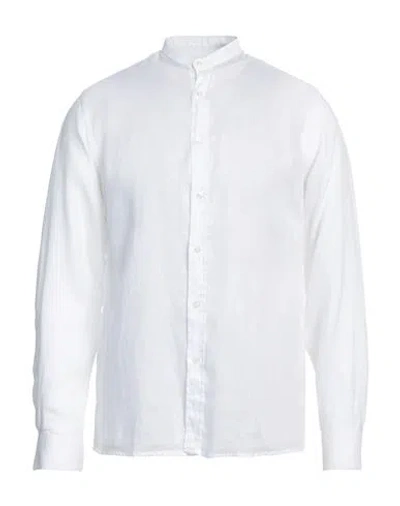 Liu •jo Man Man Shirt White Size 15 ½ Linen In White