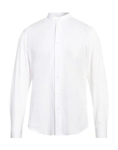 Liu •jo Man Man Shirt White Size 17 ½ Cotton