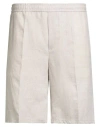 Liu •jo Man Man Shorts & Bermuda Shorts Beige Size 40 Linen In Neutral
