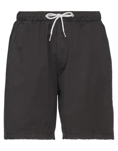 Liu •jo Man Man Shorts & Bermuda Shorts Black Size 26 Cotton
