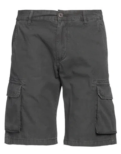 Liu •jo Man Man Shorts & Bermuda Shorts Dark Brown Size 30 Cotton In Brown