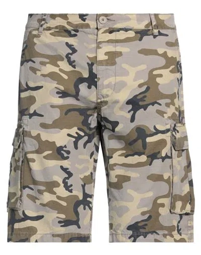 Liu •jo Man Man Shorts & Bermuda Shorts Grey Size 30 Cotton