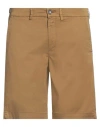 Liu •jo Man Man Shorts & Bermuda Shorts Khaki Size 32 Cotton, Elastane In Beige
