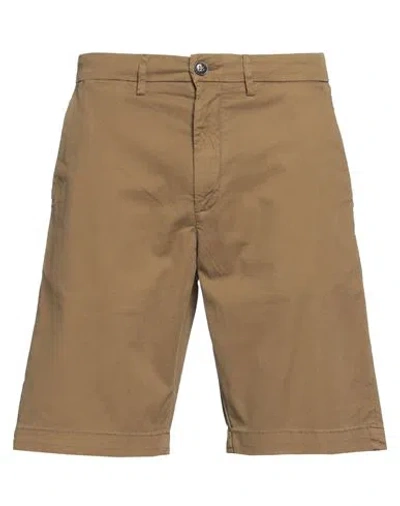 Liu •jo Man Man Shorts & Bermuda Shorts Khaki Size 34 Cotton, Elastane In Beige