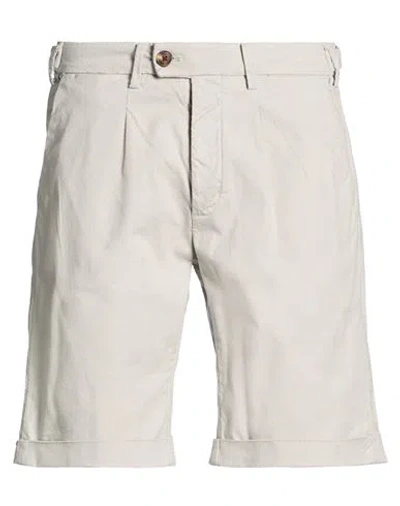 Liu •jo Man Man Shorts & Bermuda Shorts Light Grey Size 28 Cotton, Elastane In White