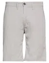 Liu •jo Man Man Shorts & Bermuda Shorts Light Grey Size 32 Cotton, Elastane