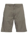 Liu •jo Man Man Shorts & Bermuda Shorts Military Green Size 32 Cotton, Elastane In Green