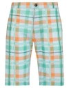 Liu •jo Man Man Shorts & Bermuda Shorts Sky Blue Size Xl Cotton, Elastane In Blue