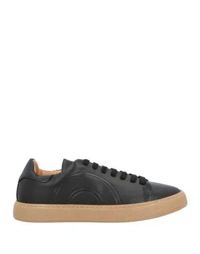 Liu •jo Man Man Sneakers Black Size 9 Leather