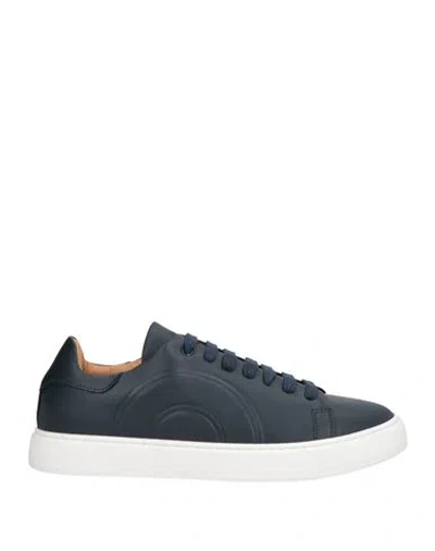 Liu •jo Man Man Sneakers Midnight Blue Size 9 Leather