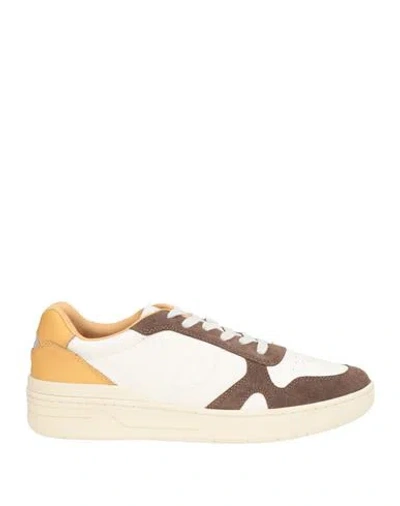 Liu •jo Man Man Sneakers Off White Size 11 Leather In Multi