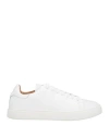 Liu •jo Man Man Sneakers White Size 8 Leather In White