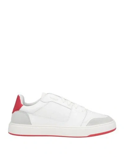 Liu •jo Man Man Sneakers White Size 8 Leather