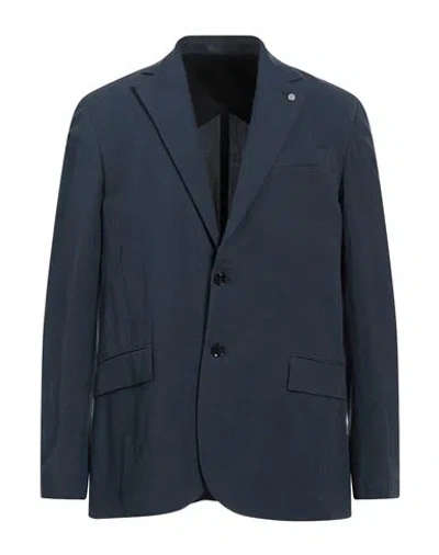 Liu •jo Man Liu Jo Man Suit Jackets In Blue