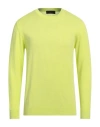 Liu •jo Man Man Sweater Acid Green Size L Cotton