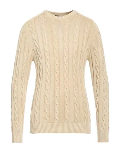 Liu •jo Man Man Sweater Beige Size Xl Cotton In Sand