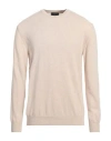 Liu •jo Man Man Sweater Beige Size Xxl Wool, Viscose, Polyamide, Cashmere In Neutral