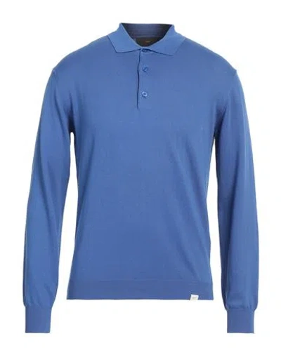 Liu •jo Man Man Sweater Blue Size Xxl Cotton