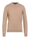 Liu •jo Man Man Sweater Sand Size L Cotton, Cashmere In Neutral
