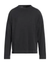 Liu •jo Man Man Sweater Charcoal Size 3xl Cotton In Grey