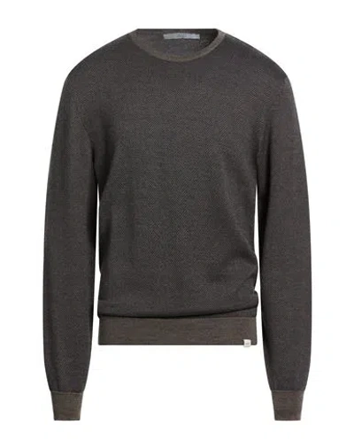 Liu •jo Man Man Sweater Charcoal Size Xl Merino Wool, Acrylic In Gray