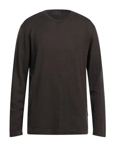Liu •jo Man Man Sweater Dark Brown Size 3xl Cotton